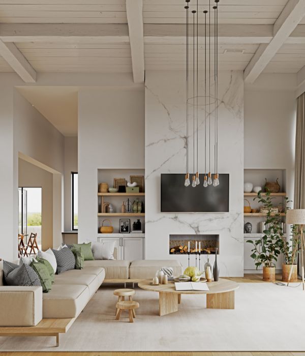 image of a modern house living room